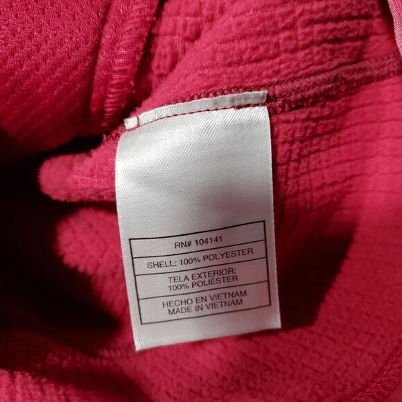 Nike Jacket Womens Small Pink Waffle Fleece Acg Therma Astylar Hood Full Zip Vtg - Picture 5 of 10